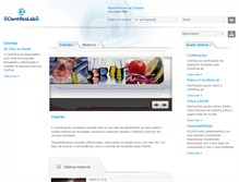 Tablet Screenshot of cientificalab.com.br